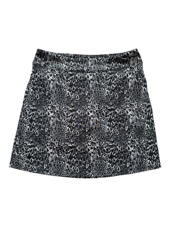 seg’ments Pants - Seg’ments Luxe Black & White Animal Print Skort Size Medium